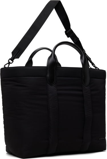 Tote bag Jacquemus JACQUEMUS La Croisière 'The Bambino Shopper' Tote Čierna | 25E255BA423-3174, 4