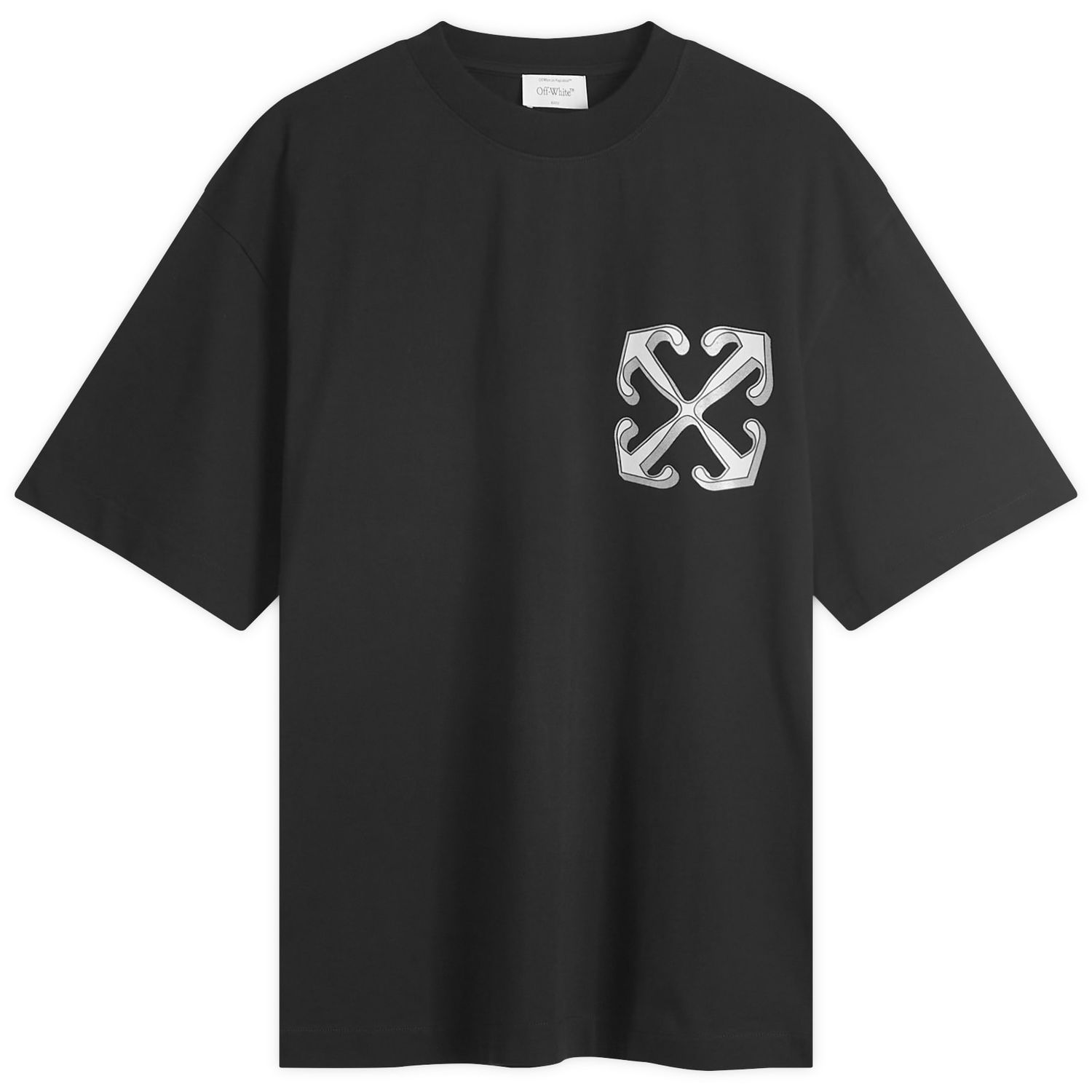 Tričko Off-White Dragon Skate T-Shirt Čierna | OMAA120F24JER00D1084, 0