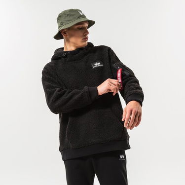 Mikina Alpha Industries Teddy Čierna | 118330-03, 0