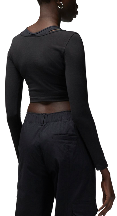 Crop Top Jordan Flight Top Čierna | DQ4465-010, 3