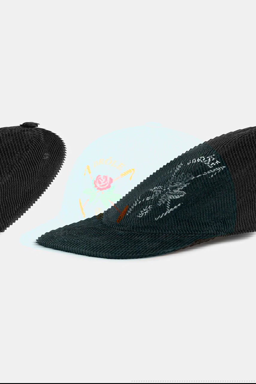 Šiltovka Drôle de Monsieur Drôle de Monsieur La Casquette Velours DrUle Rose Corduroy Baseball Cap Zelené | I.CP189.CO236, 0