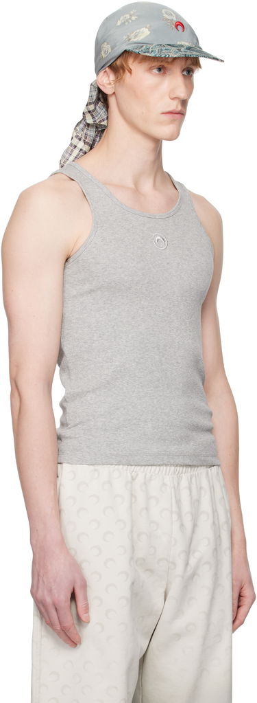 Tielko Marine Serre Gray Organic Cotton Tank Top Šedá | MTT081A CJER0011, 1