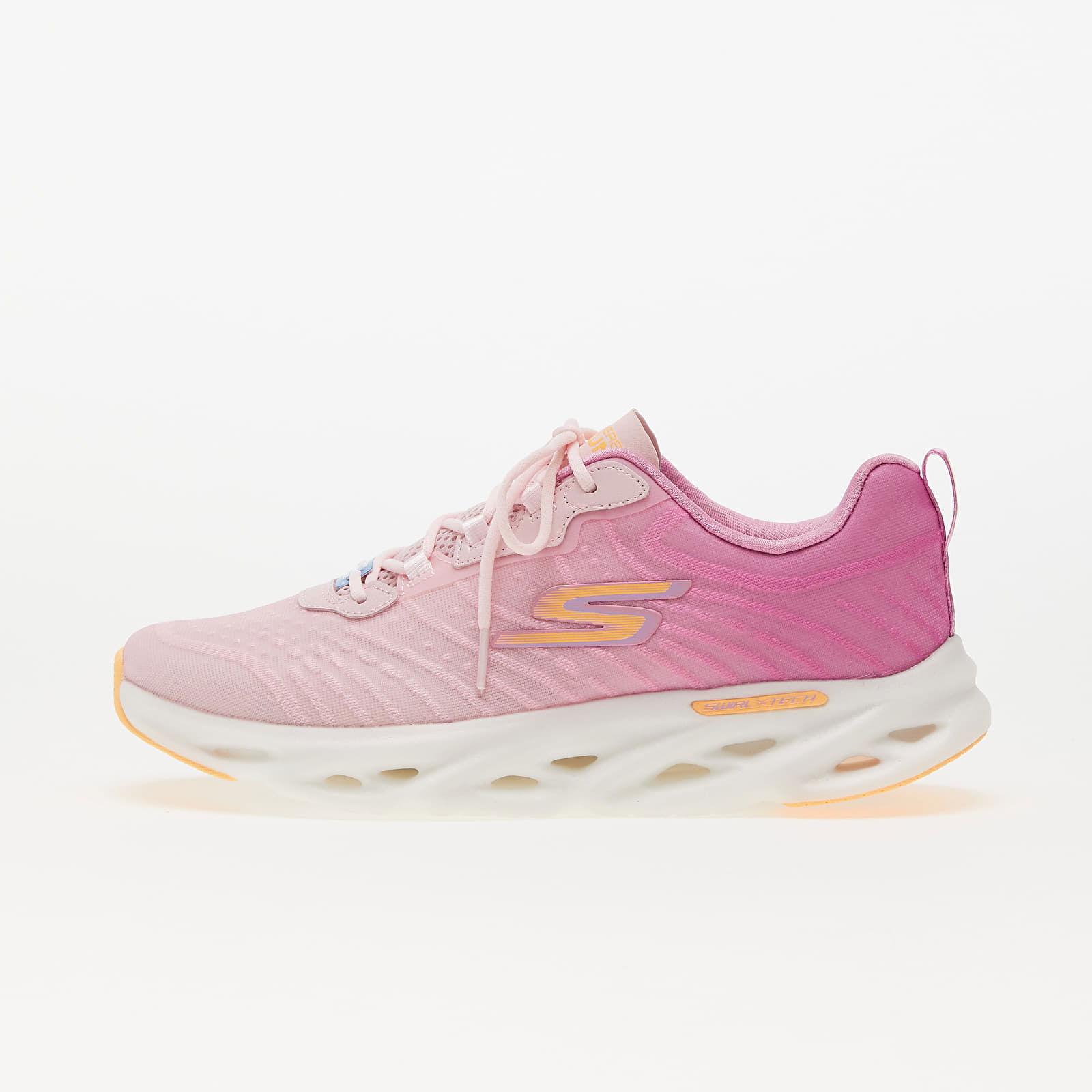 Go Run Swirl Tech Speed-Headway Pink/ Orange