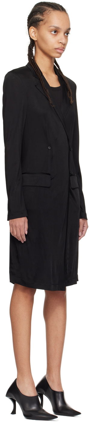 Šaty Helmut Lang Helmut Lang Classic Double-Breasted Coat Čierna | O02HW401, 1