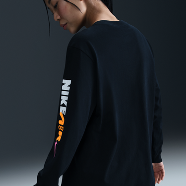 Sveter Nike Nike Sportswear Long Sleeve Loose Fit Graphic T-Shirt Čierna | HF9529-010, 3