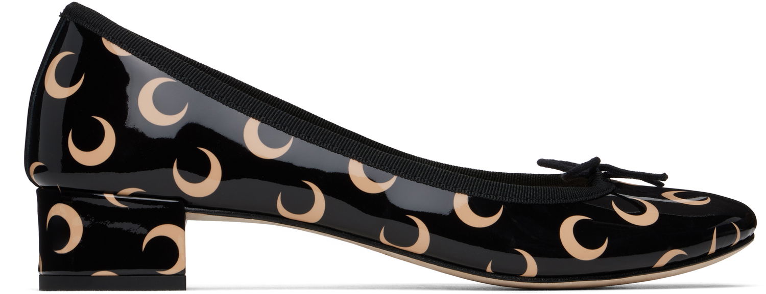 Oblečenie Marine Serre Marine Serre Repetto Edition Camille Moon Print Leather Heels Čierna | WFW052A RLEA0031, 0