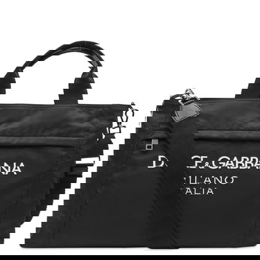 Kabelka Dolce & Gabbana Nylon Logo Holdall Black Čierna | BM2125AG182-8B956, 0
