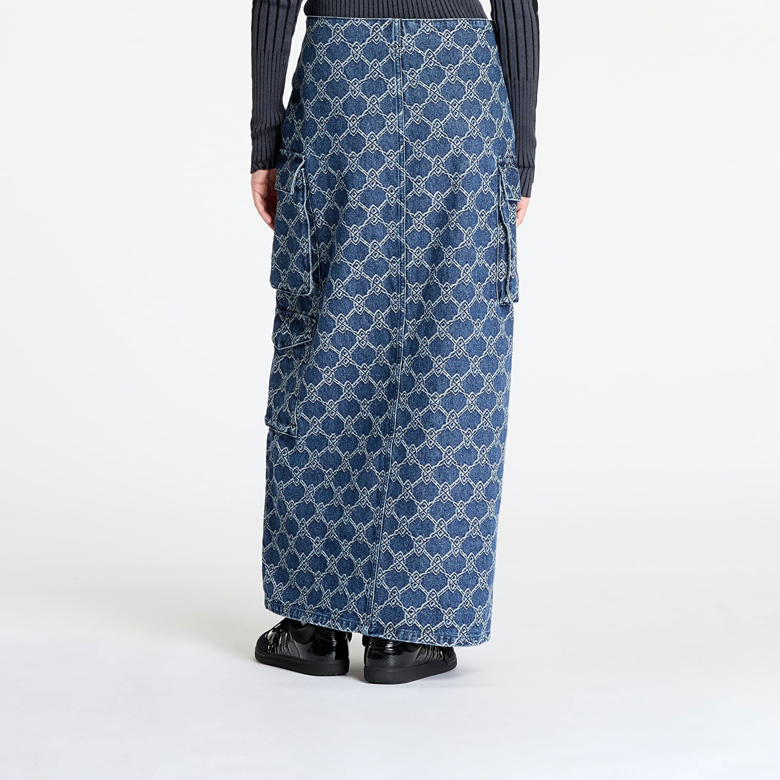 Skirt Zora Denim Cargo Skirt Blue