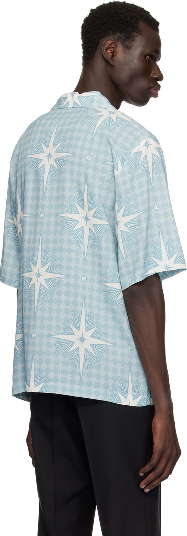 Košeľa AMIRI AMIRI Starburst Camp Shirt Modrá | AMSTCA1101, 2