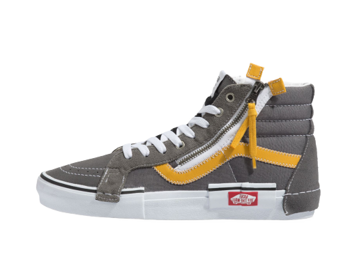 Skateboarding Vans Sk8-Hi Cap Pewter Mango Zelené | VN0A3WM1UZ1