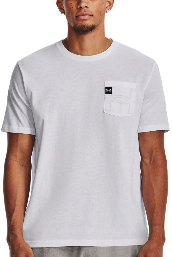 Tričko Under Armour ELEVATED CORE POCKET Šedá | 1379554-100, 0