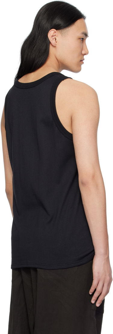 Tielko NANAMICA nanamica Loopwheel COOLMAX Jersey Tank Top Čierna | S25SH116U, 2