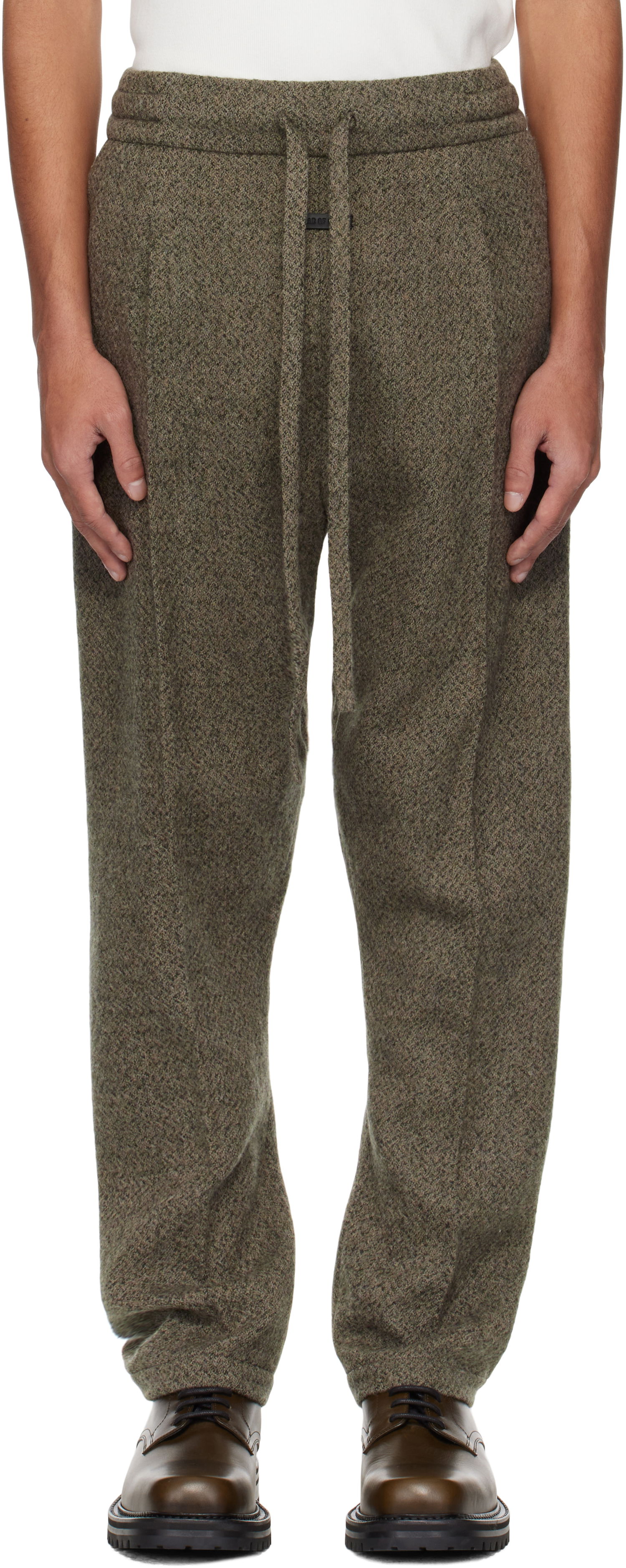 Nohavice Fear of God Fear of God Eternal Drawstring Trousers Zelené | FGE240-417HBW, 0
