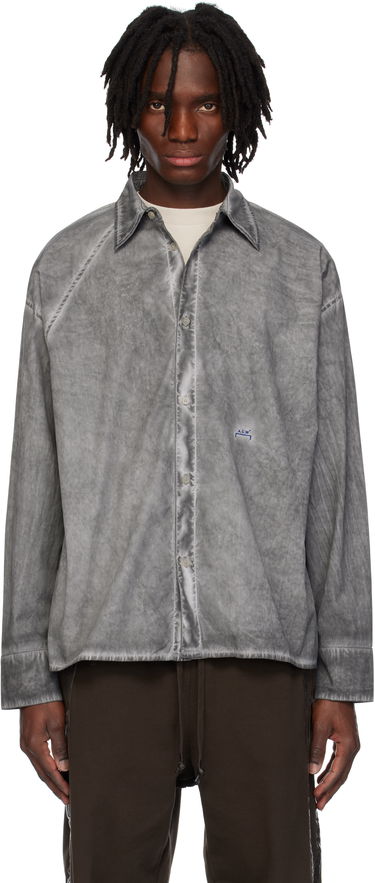 Košeľa A-COLD-WALL* A-COLD-WALL* Dissect Long Sleeve Shirt Šedá | ACWMSH159, 0