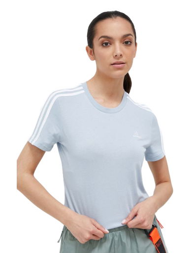 Tričko adidas Originals Essentials Slim 3-Stripes Tee Modrá | IM2788