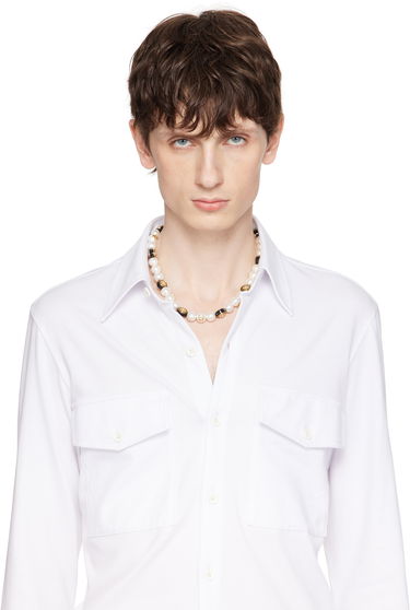 Náhrdelník Casablanca Casablanca Spoke Wheel Pearl Necklace Rôznofarebný | AS25-JW-267-01, 1