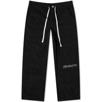 Nohavice Pleasures Levy Corduroy Wide Pants Čierna | P23F016-BLK, 1