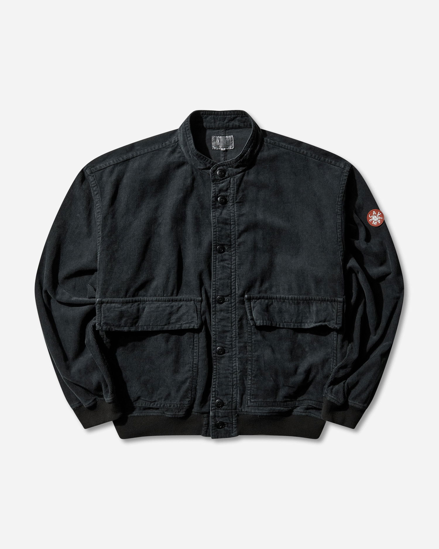 Bunda Cav Empt Overdye Cord Button Jacket Čierna | CES28JK16 CHARCOAL, 1