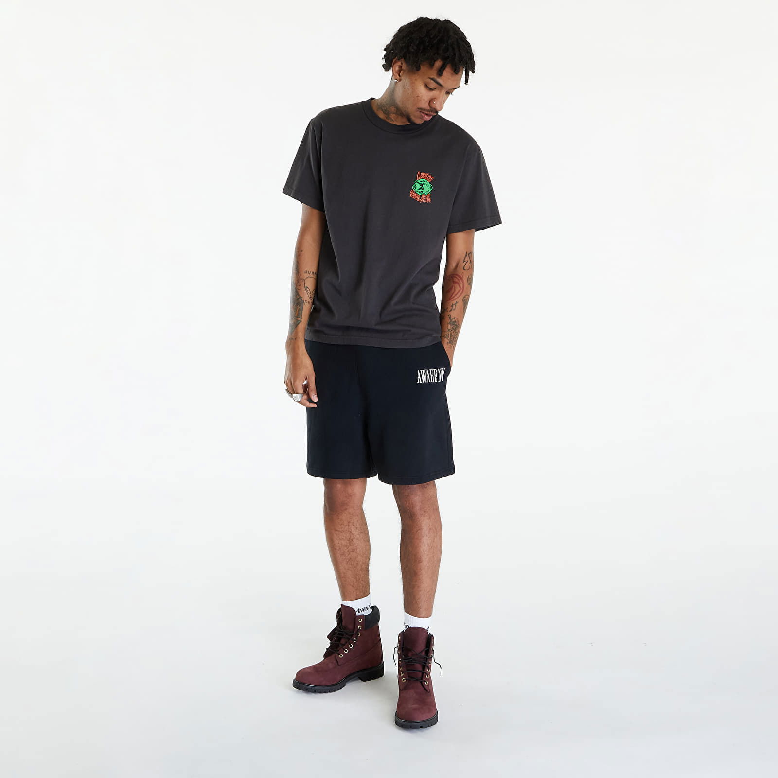 Crawford T-Shirt Washed Black