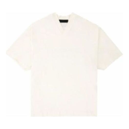Tričko Fear of God Essentials V-Neck T-Shirt Biela | 125BT234111F, 0