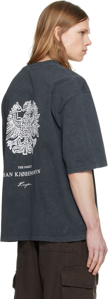 Tričko Han Kjøbenhavn Han Kjobenhavn Monogram Oversized T-Shirt Šedá | M-134555, 2