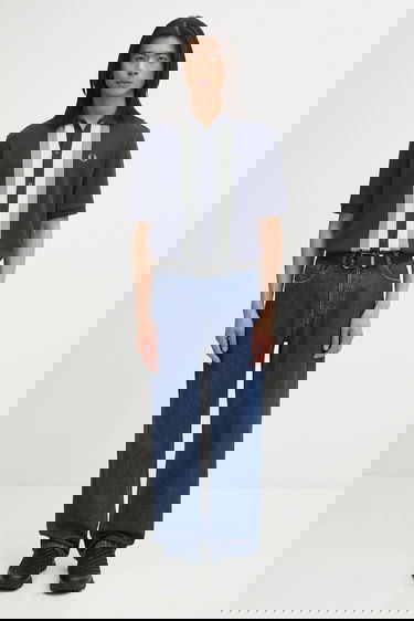 Polo tričko Fred Perry Knitted Short Sleeve Regular Fit Polo Shirt with Vertical Stripes and Classic Collar Rôznofarebný | M8522, 4