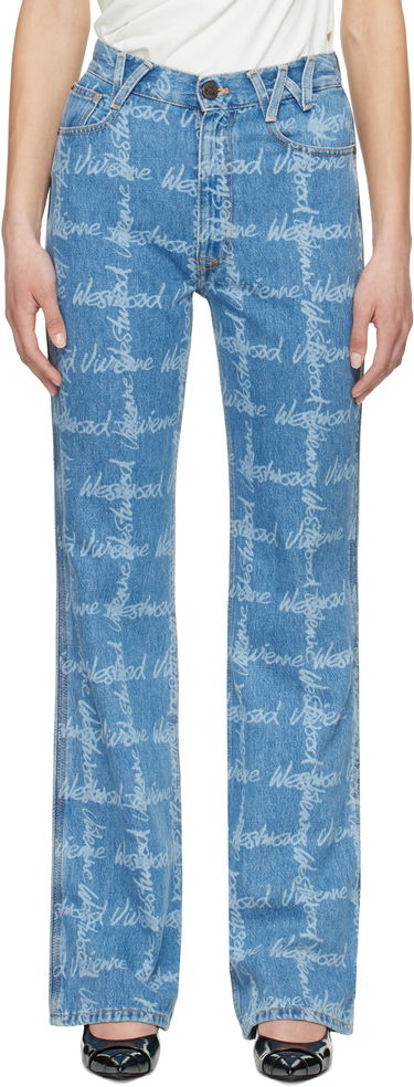 Džínsy Vivienne Westwood Vivienne Westwood Ray 5 Pocket Jeans Modrá | 1902002B-W014I-, 0