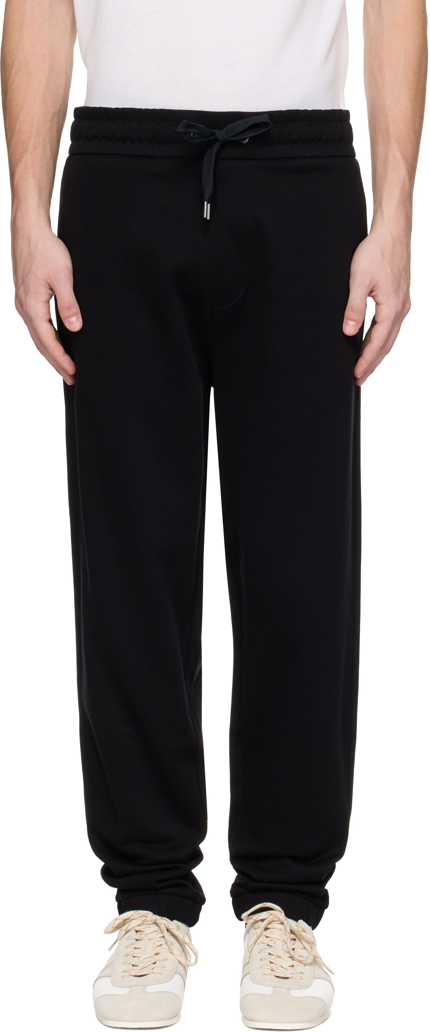 Tepláky BOSS BOSS Drawstring Sweatpants Čierna | 50544109, 0
