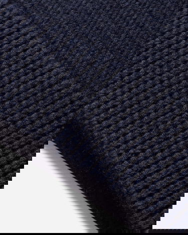 Sveter Dries Van Noten Sleeveless Sweater Mock Neck Navy | 252-021245-2710 509, 4