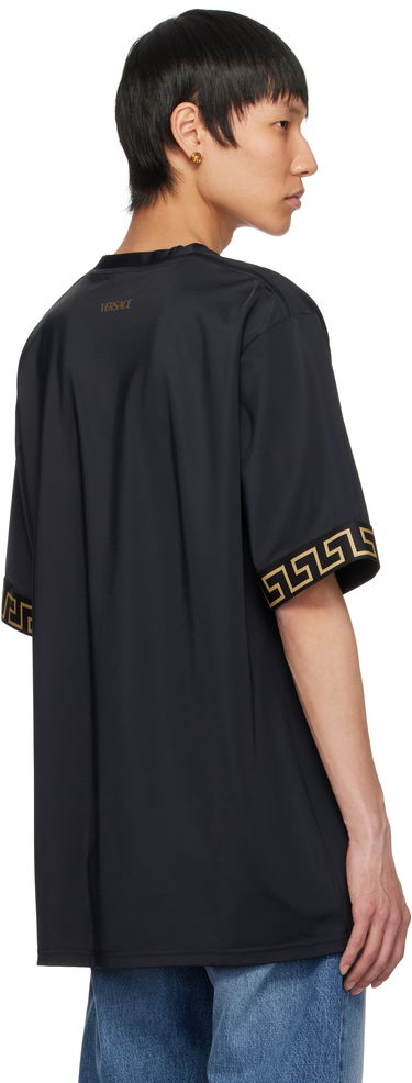 Tričko Versace Versace Underwear Swim T-Shirt Čierna | 1004079_1A11119, 2