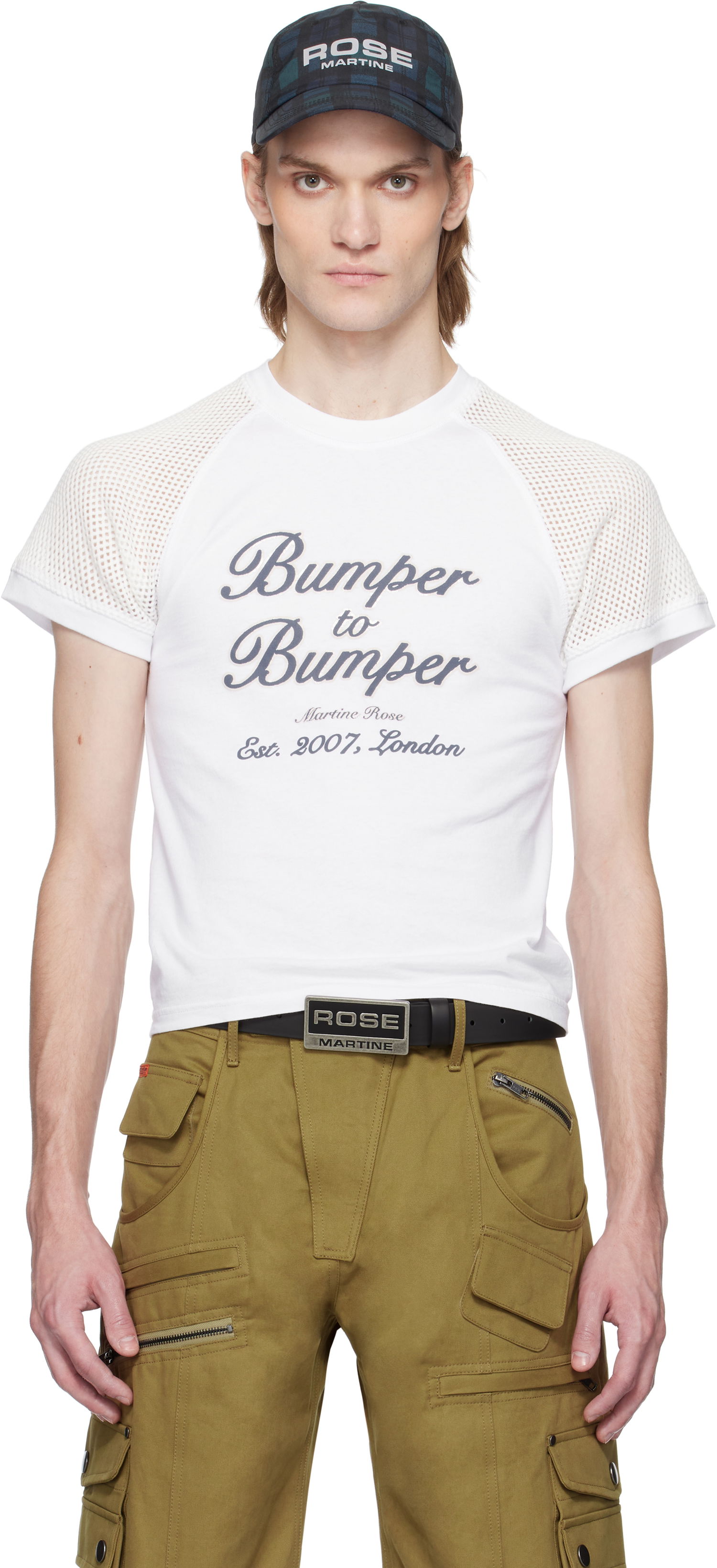 Tričko Martine Rose Martine Rose Bumper to Bumper T-Shirt Zelené | 639JE03000E, 0