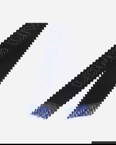 Šál WTAPS Knitted Fringe Scarf Čierna | 242MADT-AC01 001, 3