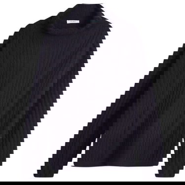 Sveter Max Mara Knitted Turtleneck Jumper Size Large Modrá | 2421366012600-004, 1