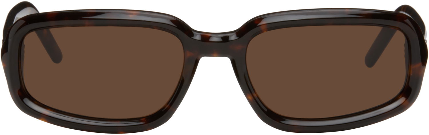 Slnečné okuliare RETROSUPERFUTURE Troll Rectangular Sunglasses Hnedá | MCW, 0