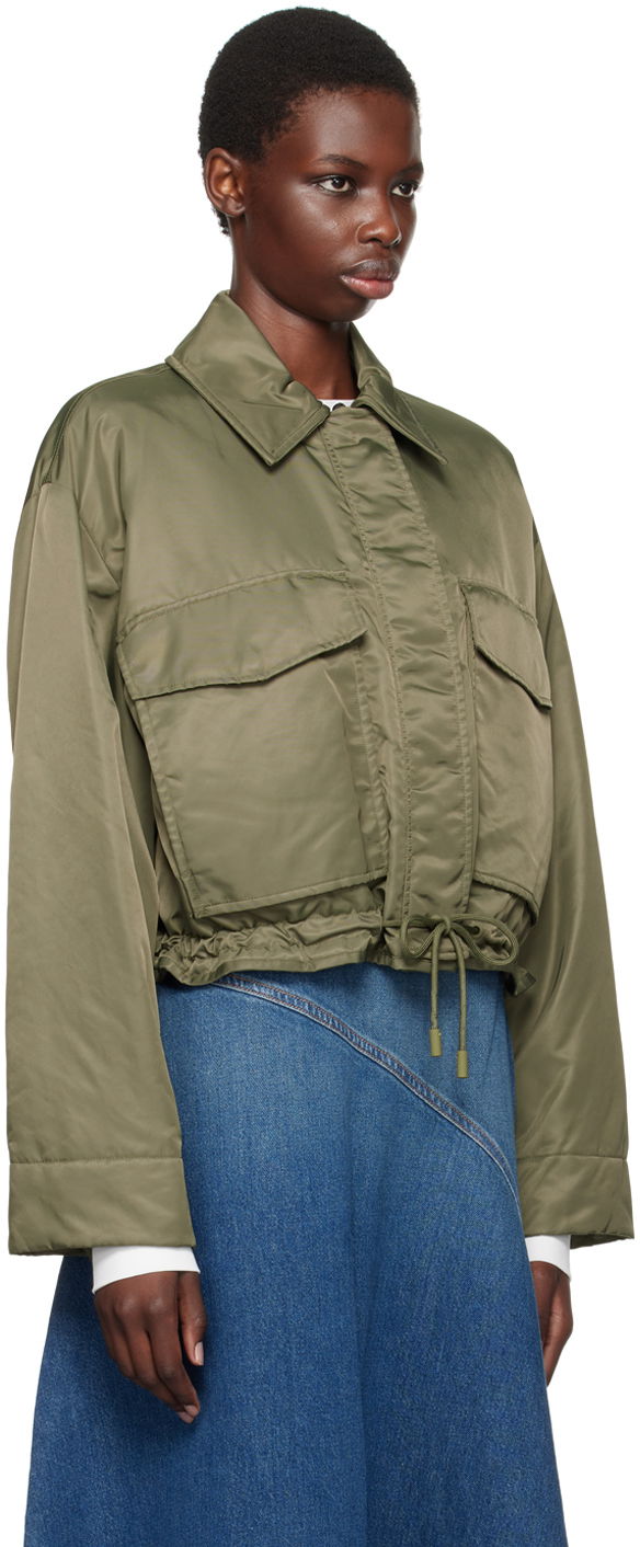 Weekend Max Mara Water-Repellent Reversible Bomber Jacket