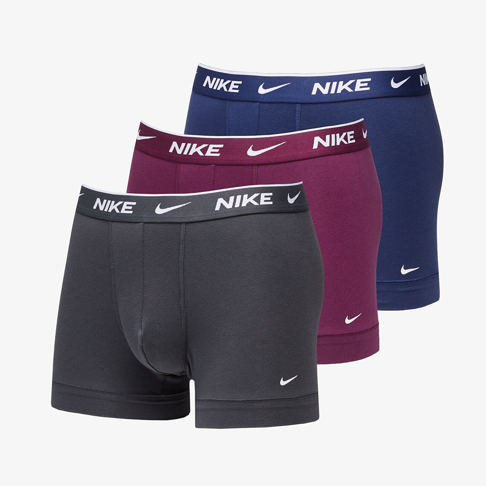 Trunk 3-Pack "Midnight Navy/ Bordeaux/ Anthracite"