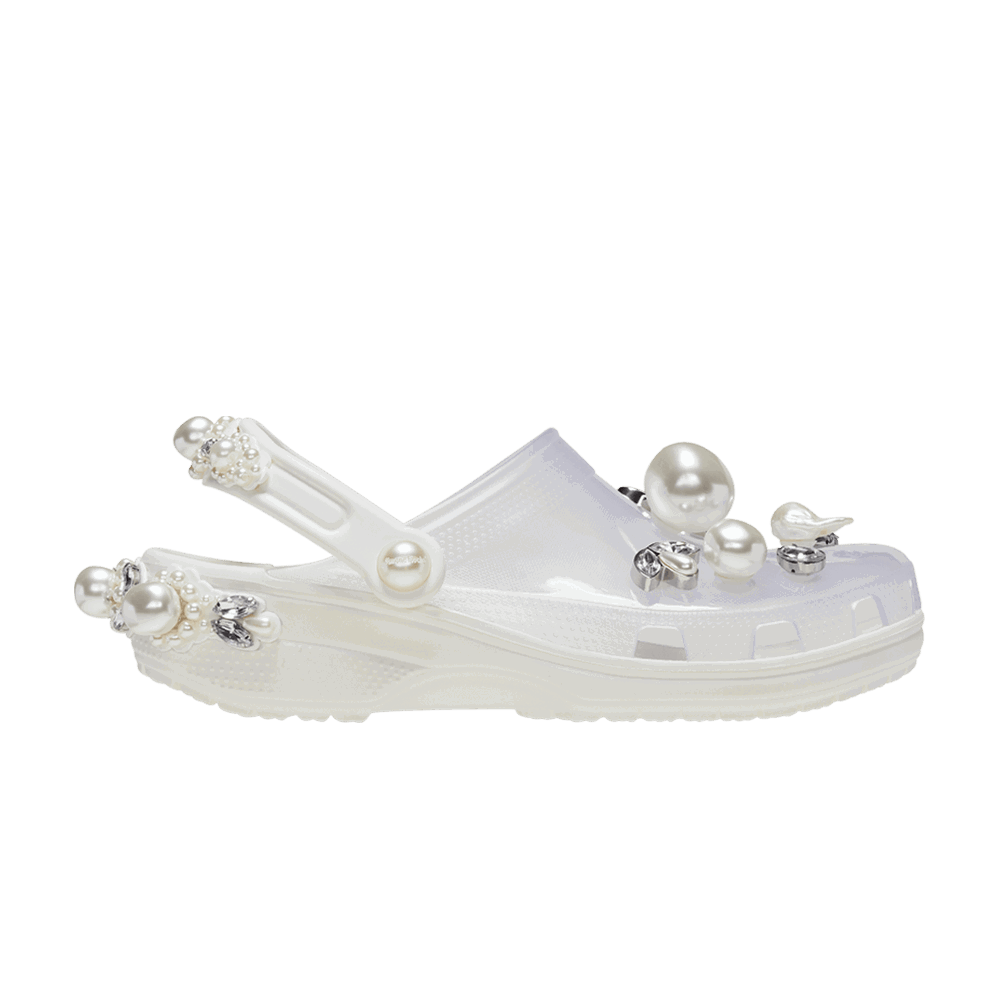 Tenisky a topánky Crocs Simone Rocha x Pearl Classic Clogs Biela | 210144-0WV, 0