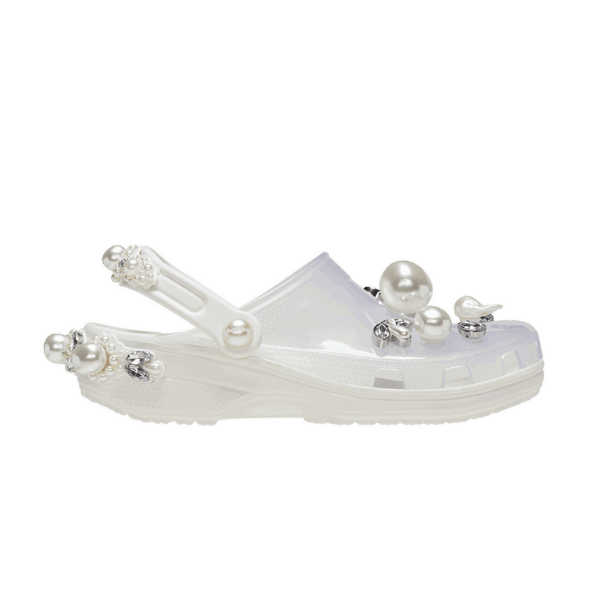 Tenisky a topánky Crocs Simone Rocha x Pearl Classic Clogs Biela | 210144-0WV