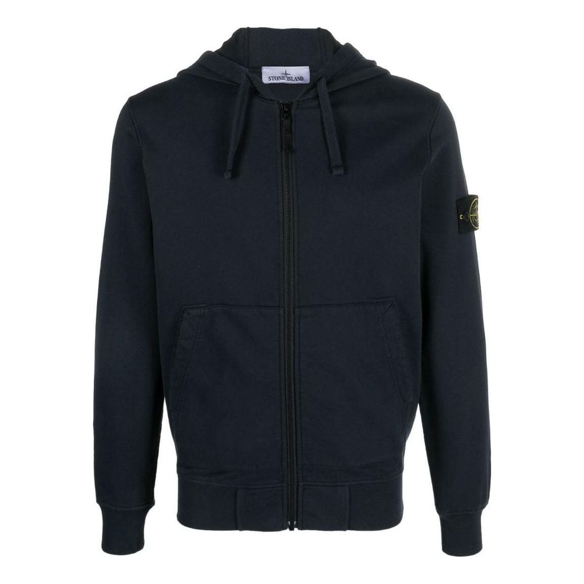 Mikina Stone Island Full Zip Hoodie Modrá | 101564251-A0020, 0