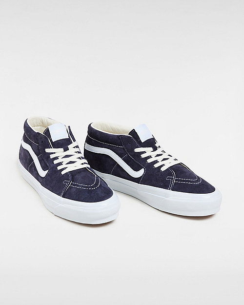 Tenisky a topánky Vans Premium Sk8-mid 83 Shoes (lx Pig Suede Baritone Blue) Unisex Blue, Size 3.5 Navy | VN000CQQCIE, 1