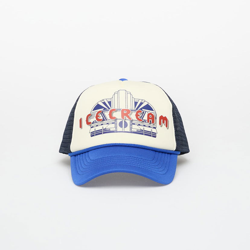 Šiltovka BILLIONAIRE BOYS CLUB Icecream Diner Trucker Cap Rôznofarebný | IC25464 Ecru/ Blue