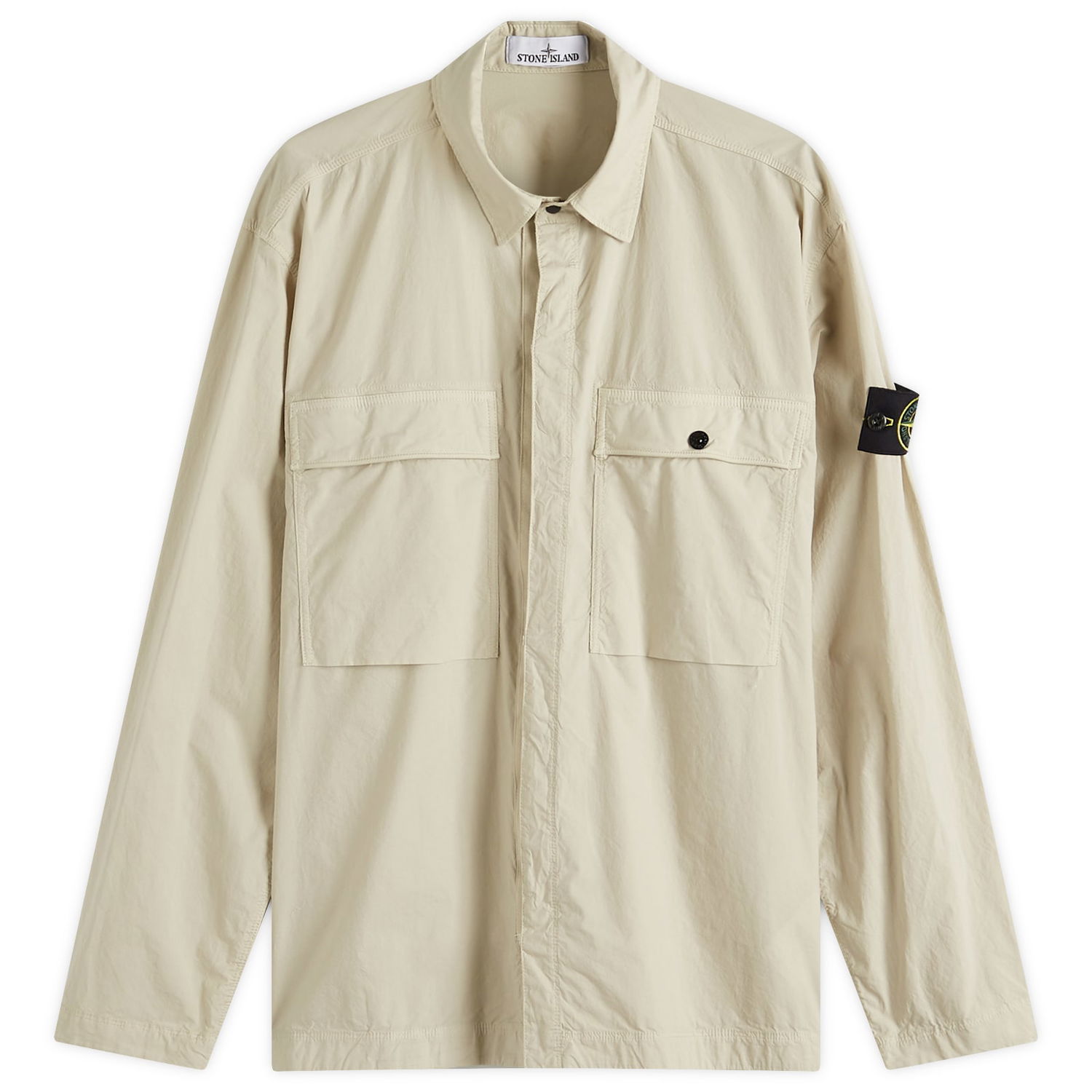 Košeľa Stone Island Tela Paracadute Shirt Jacket, Size Large Béžová | K1S151200015-V0095, 0