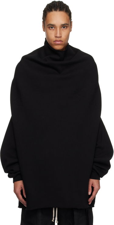 Sveter Rick Owens Rick Owens DRKSHDW Hollywood Shroud Turtleneck Čierna | DU01E3273 F, 0