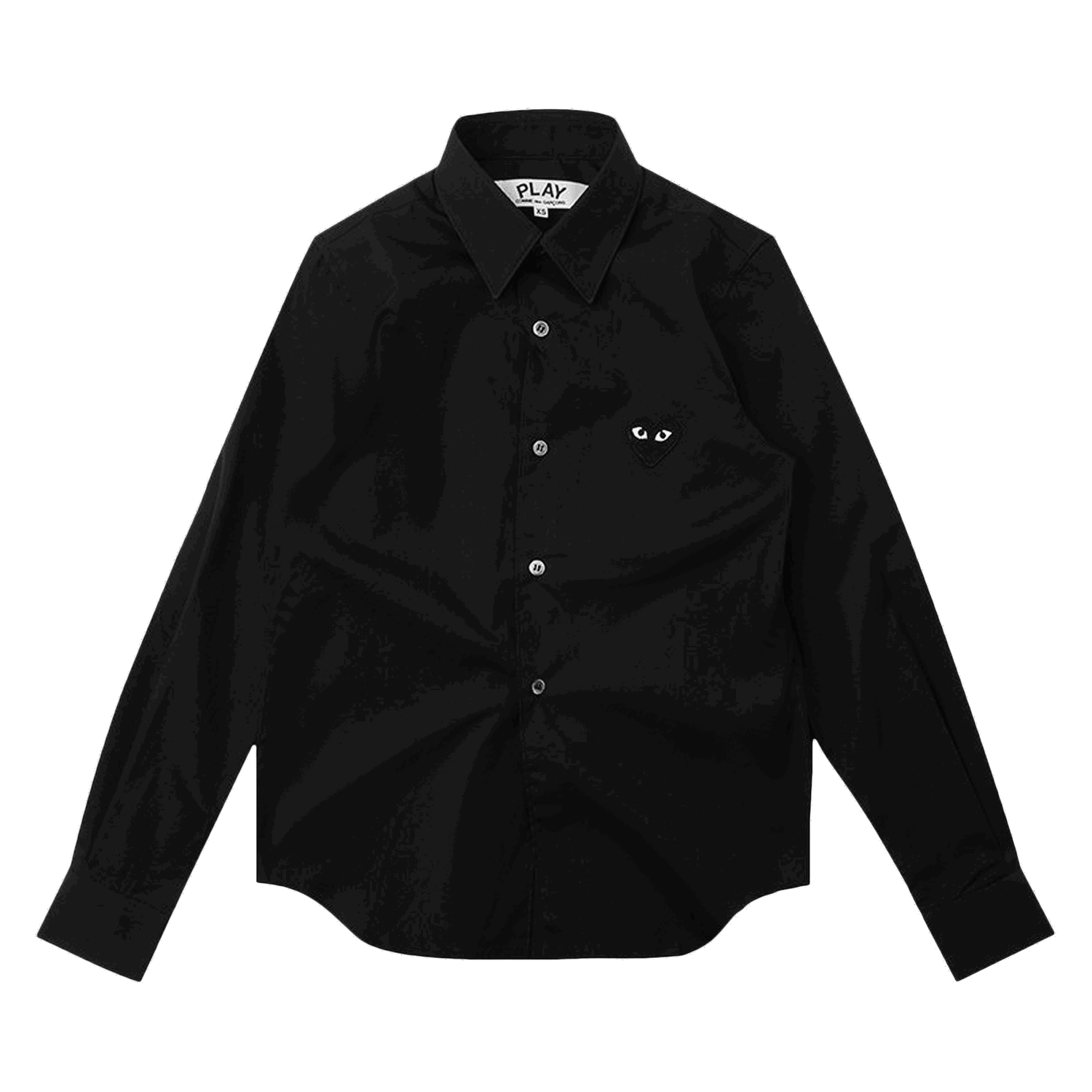 Košeľa Comme des Garçons PLAY Black Heart Button Up Shirt Čierna | az b003 051 1, 0