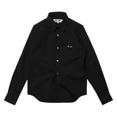 Košeľa Comme des Garçons PLAY Black Heart Button Up Shirt Čierna | az b003 051 1, 0