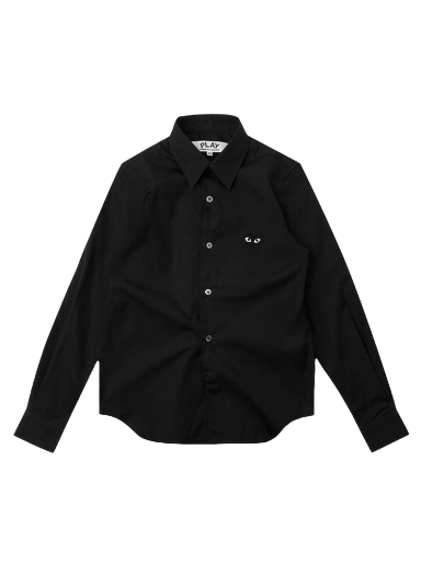 Košeľa Comme des Garçons PLAY Black Heart Button Up Shirt Čierna | az b003 051 1