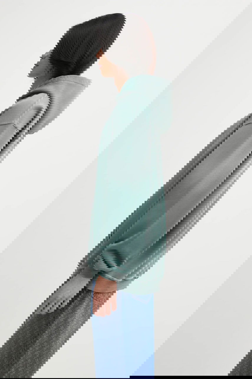 Mikina Represent Clo Owners Club Script Faded Oversized Hoodie Zelené | OCM41200, 1