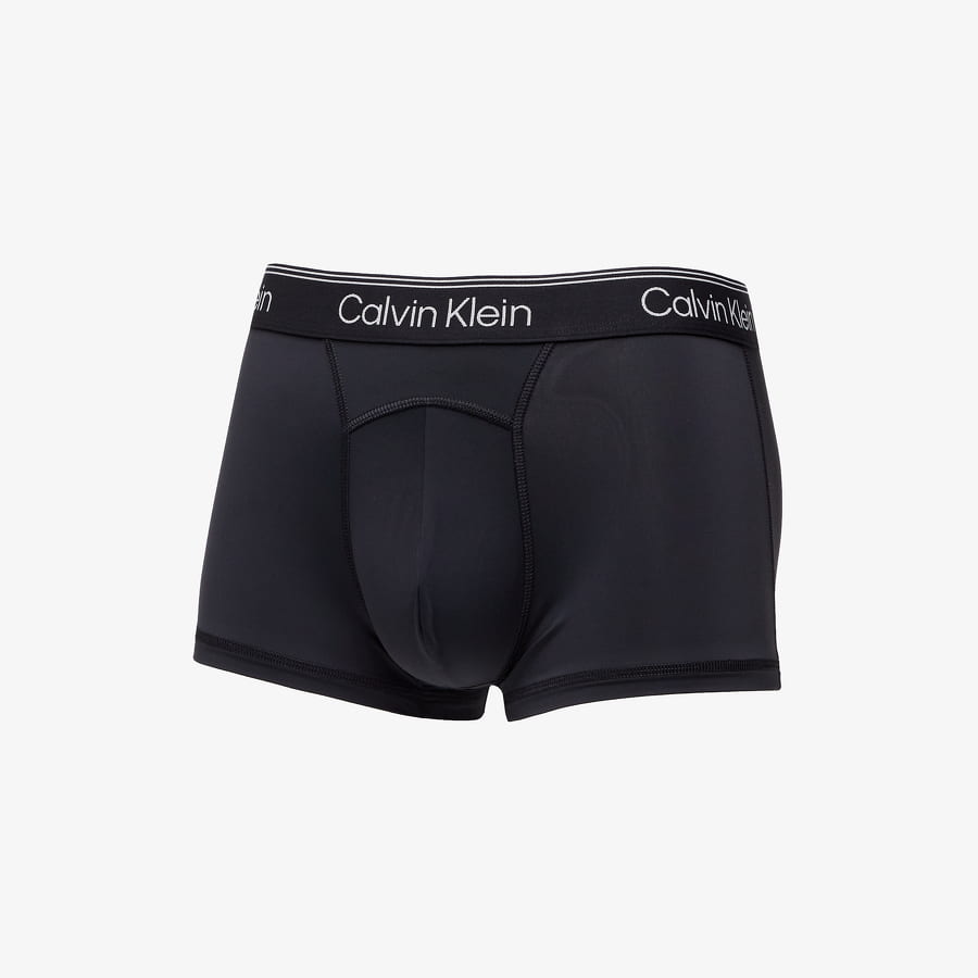 Boxerky CALVIN KLEIN Athletic Microfiber Low Rise Trunk 2 Pack Čierna | NB3548A UB1, 1