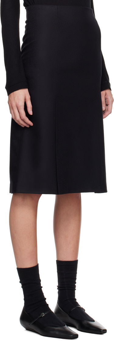 Sukňa Loulou de Saison Loulou de Saison Helmi Midi Skirt Čierna | HELMI, 1