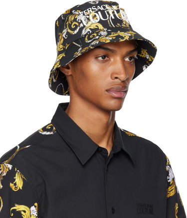 Klobúk Versace Versace Jeans Couture Fisherman Bucket Hat Čierna | E78GAZK06_EZG364, 1